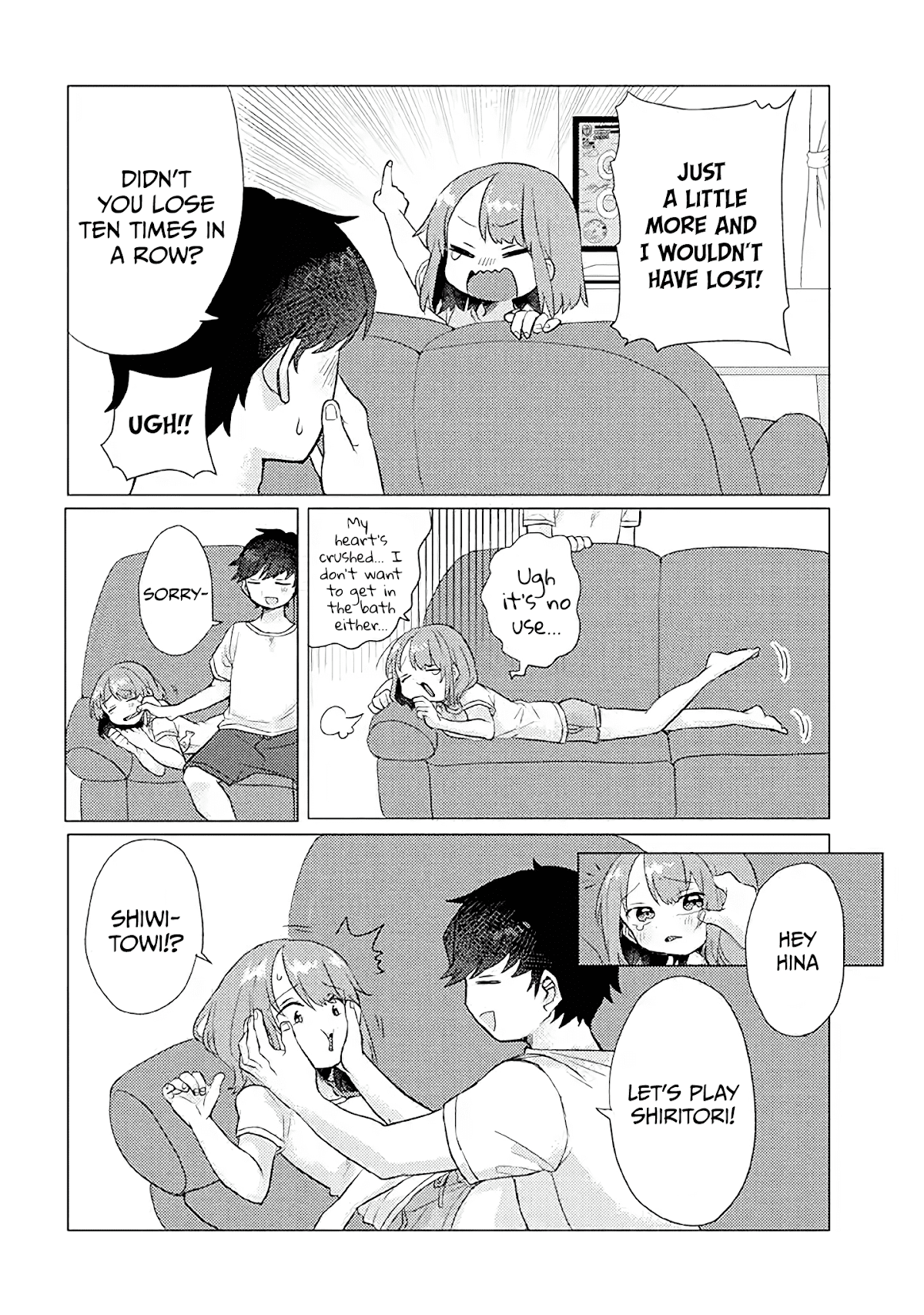 Girlfriend Who Absolutely Doesn’t Want to Take a Bath VS Boyfriend Who Absolutely Wants Her to Take a Bath Chapter 14 page 4 - Chapter 14