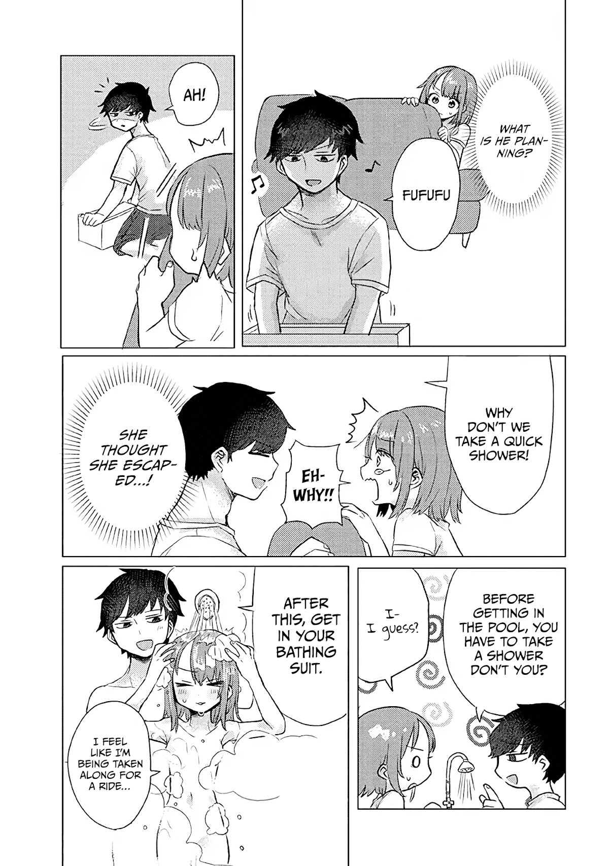 Girlfriend Who Absolutely Doesn’t Want to Take a Bath VS Boyfriend Who Absolutely Wants Her to Take a Bath Chapter 15 page 3 - Chapter 15