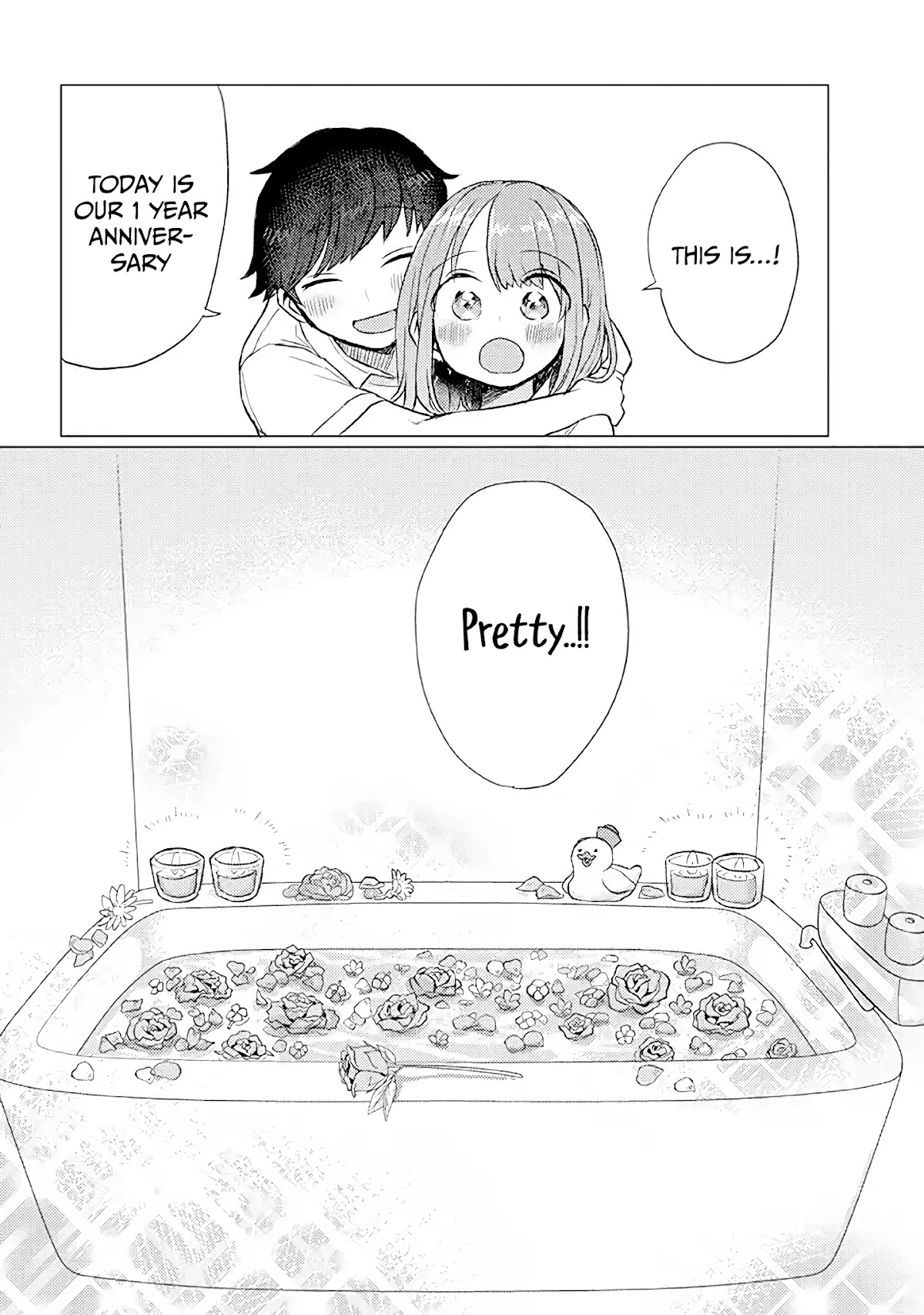 Girlfriend Who Absolutely Doesn’t Want to Take a Bath VS Boyfriend Who Absolutely Wants Her to Take a Bath Chapter 17 page 4 - Chapter 17