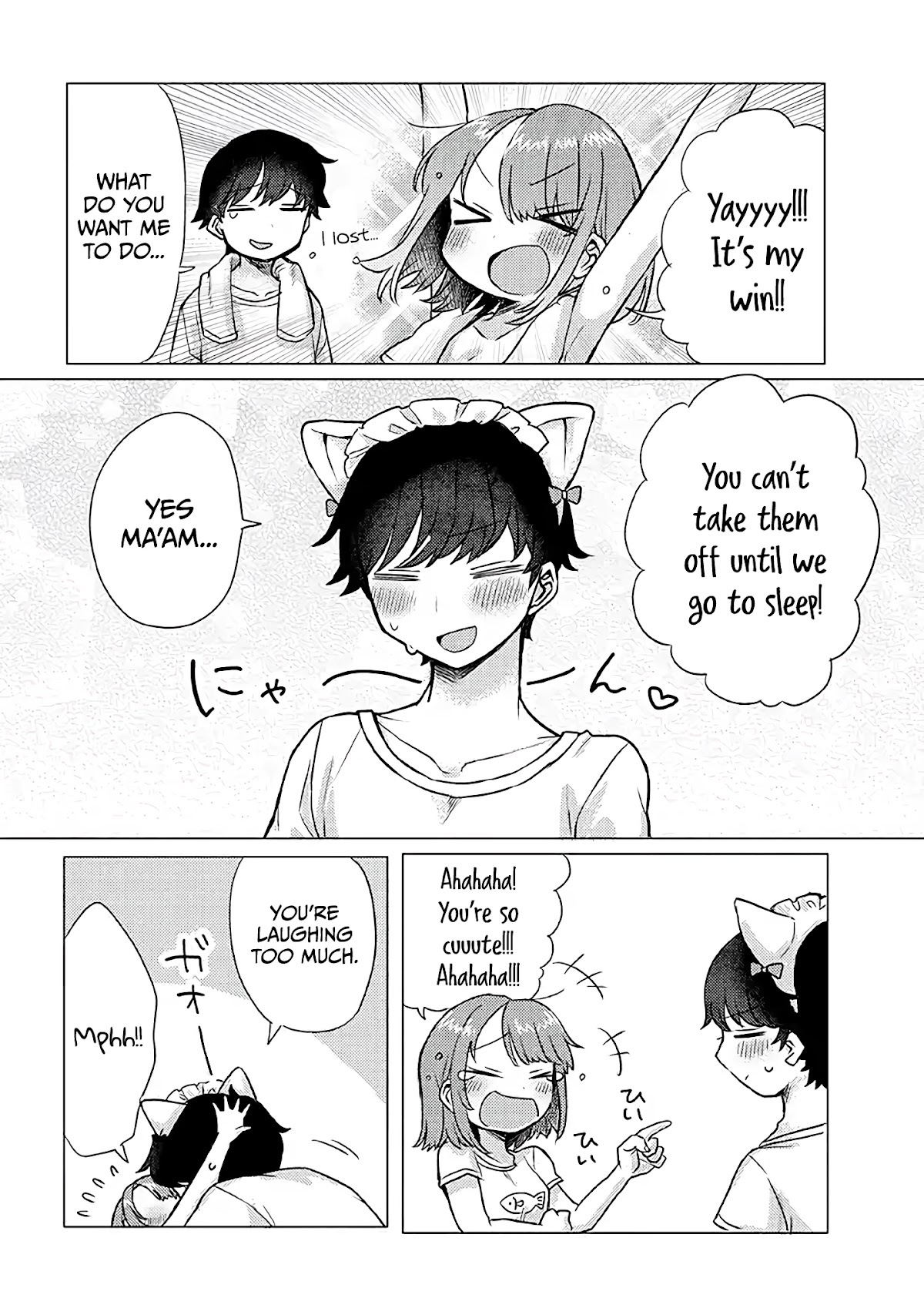 Girlfriend Who Absolutely Doesn’t Want to Take a Bath VS Boyfriend Who Absolutely Wants Her to Take a Bath Chapter 19 page 6 - Chapter 19