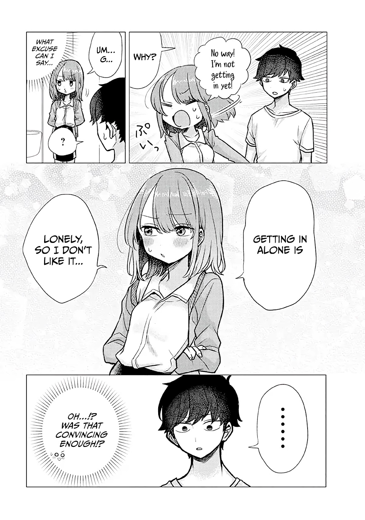 Girlfriend Who Absolutely Doesn’t Want to Take a Bath VS Boyfriend Who Absolutely Wants Her to Take a Bath Chapter 21 page 2 - Chapter 21