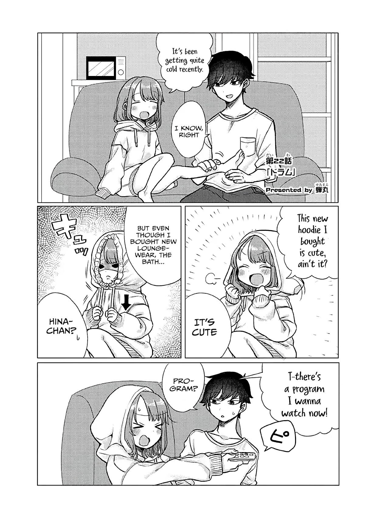 Girlfriend Who Absolutely Doesn’t Want to Take a Bath VS Boyfriend Who Absolutely Wants Her to Take a Bath Chapter 22 page 1 - Chapter 22: Drums