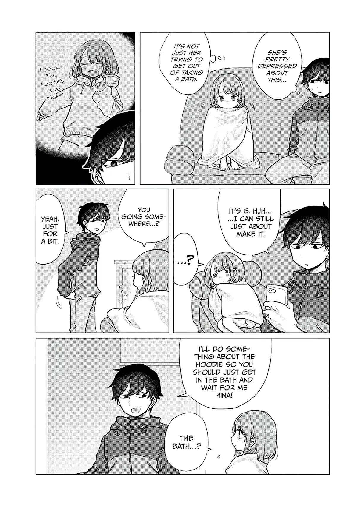 Girlfriend Who Absolutely Doesn’t Want to Take a Bath VS Boyfriend Who Absolutely Wants Her to Take a Bath Chapter 23 page 3 - Chapter 23: Applique