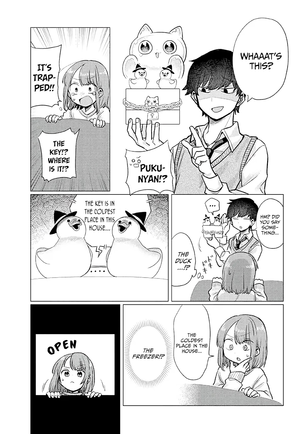 Girlfriend Who Absolutely Doesn’t Want to Take a Bath VS Boyfriend Who Absolutely Wants Her to Take a Bath Chapter 25 page 3 - Chapter 25: Halloween