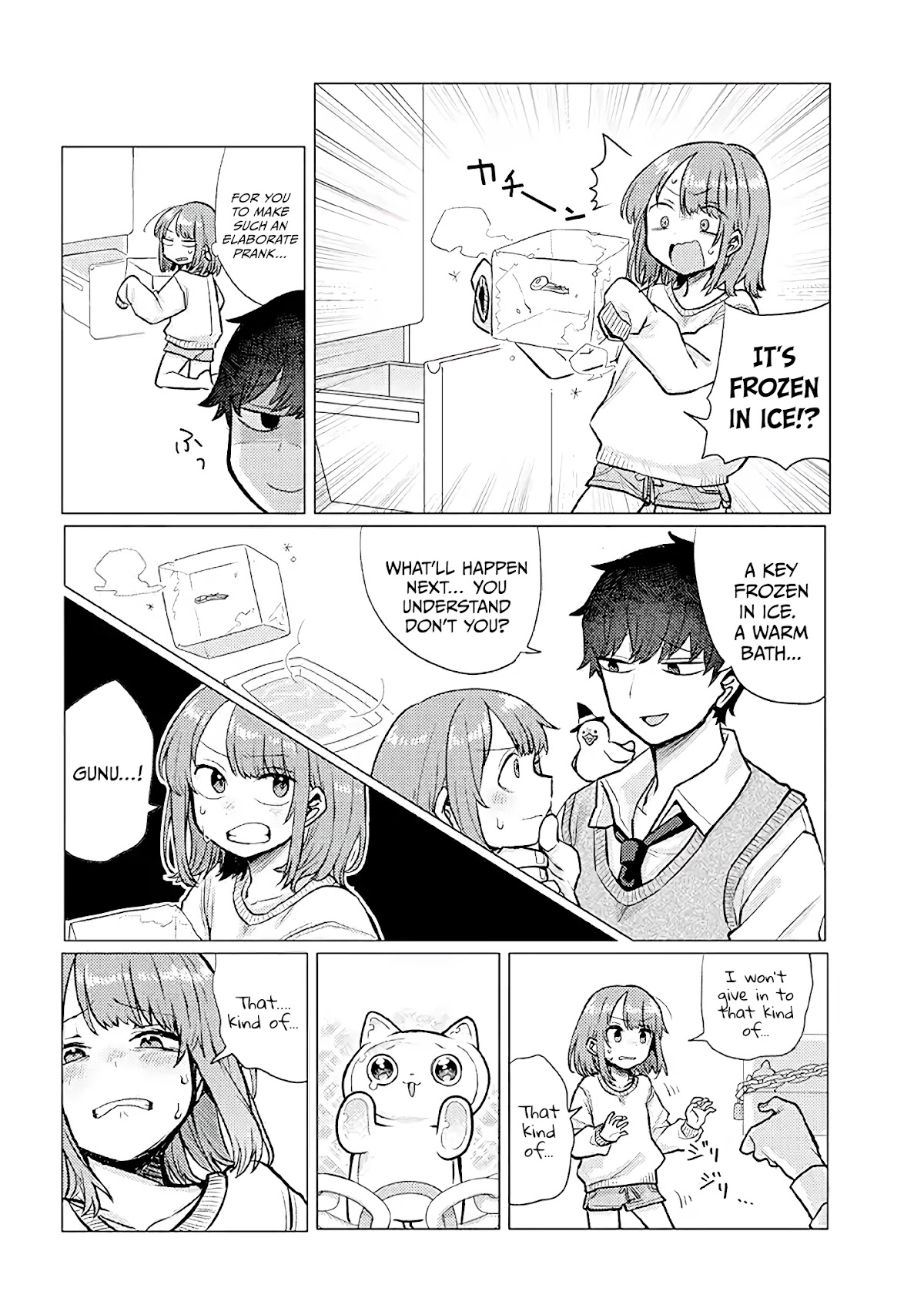Girlfriend Who Absolutely Doesn’t Want to Take a Bath VS Boyfriend Who Absolutely Wants Her to Take a Bath Chapter 25 page 4 - Chapter 25: Halloween