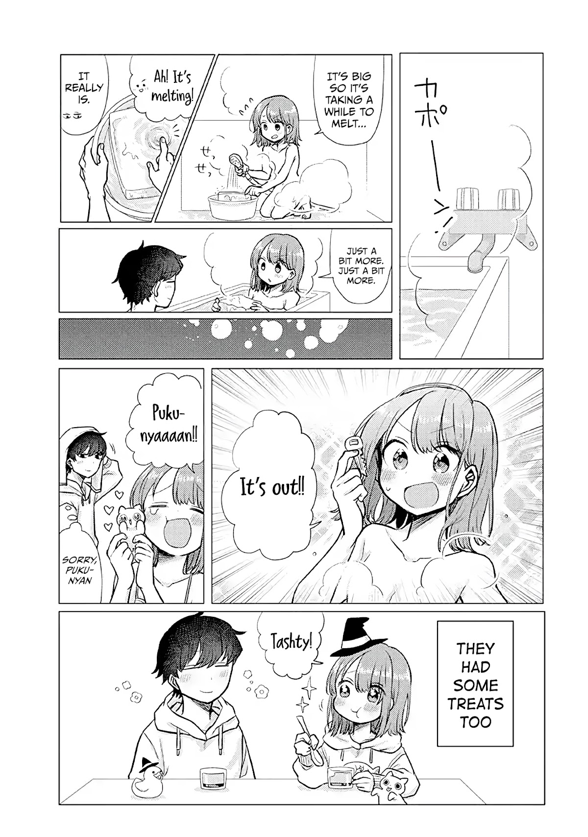 Girlfriend Who Absolutely Doesn’t Want to Take a Bath VS Boyfriend Who Absolutely Wants Her to Take a Bath Chapter 25 page 5 - Chapter 25: Halloween