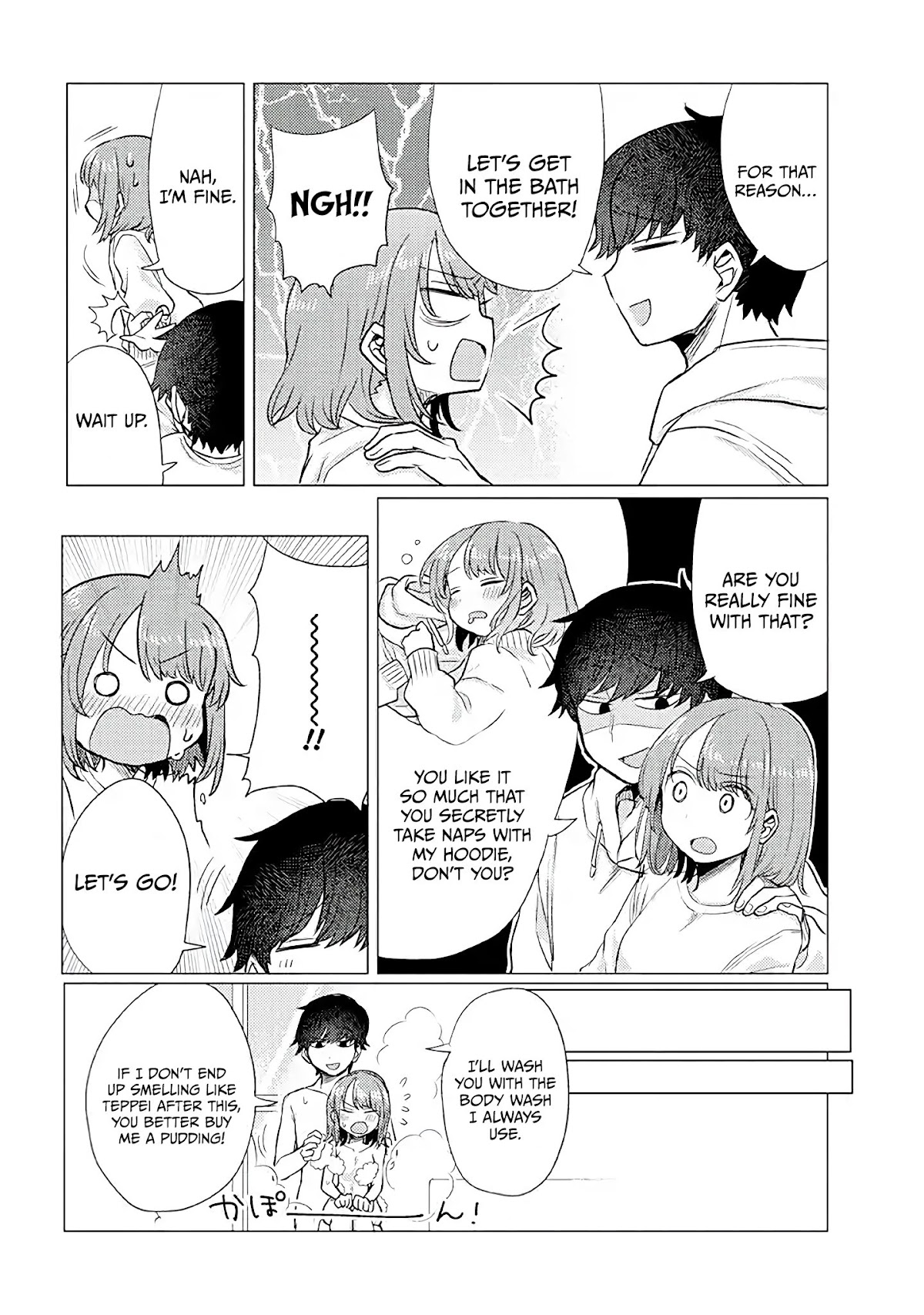 Girlfriend Who Absolutely Doesn’t Want to Take a Bath VS Boyfriend Who Absolutely Wants Her to Take a Bath Chapter 31 page 2 - Chapter 31: Scent