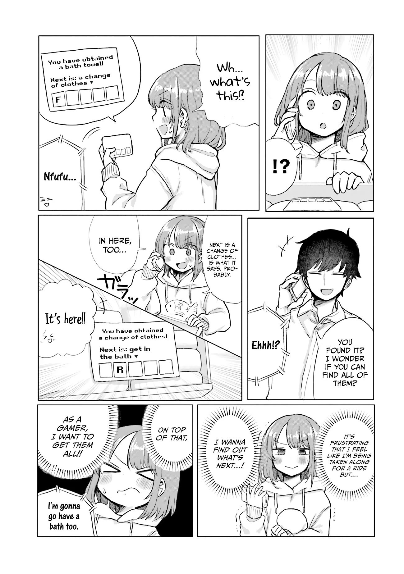 Girlfriend Who Absolutely Doesn’t Want to Take a Bath VS Boyfriend Who Absolutely Wants Her to Take a Bath Chapter 33 page 3 - Chapter 33: Business Trip