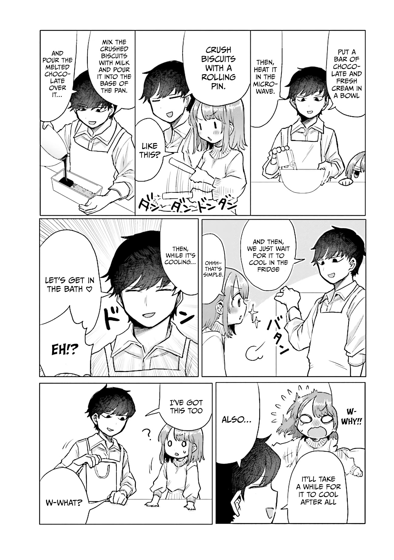 Girlfriend Who Absolutely Doesn’t Want to Take a Bath VS Boyfriend Who Absolutely Wants Her to Take a Bath Chapter 35 page 3 - Chapter 35: Valentine's Day