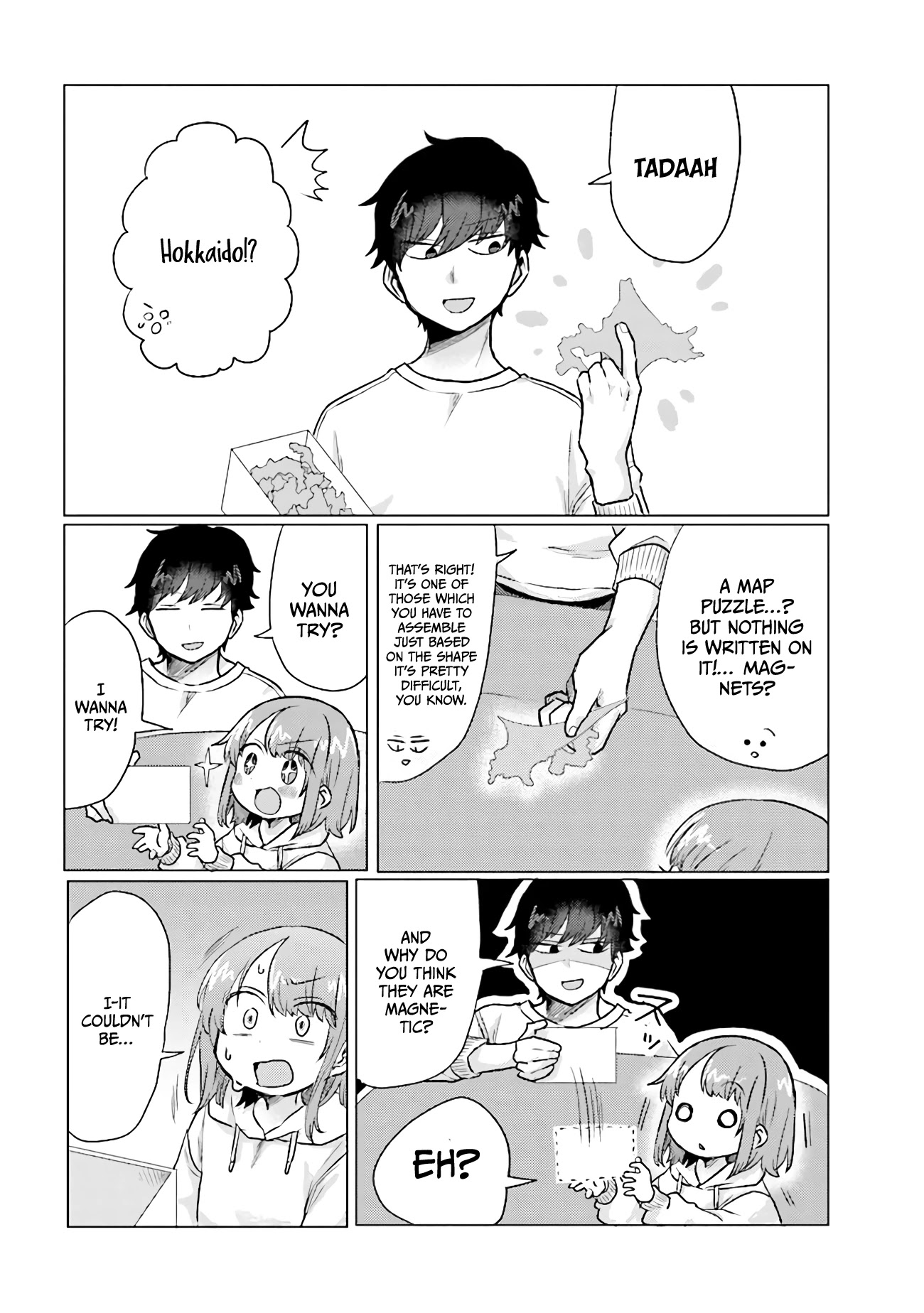 Girlfriend Who Absolutely Doesn’t Want to Take a Bath VS Boyfriend Who Absolutely Wants Her to Take a Bath Chapter 37 page 2 - Chapter 37: The Map