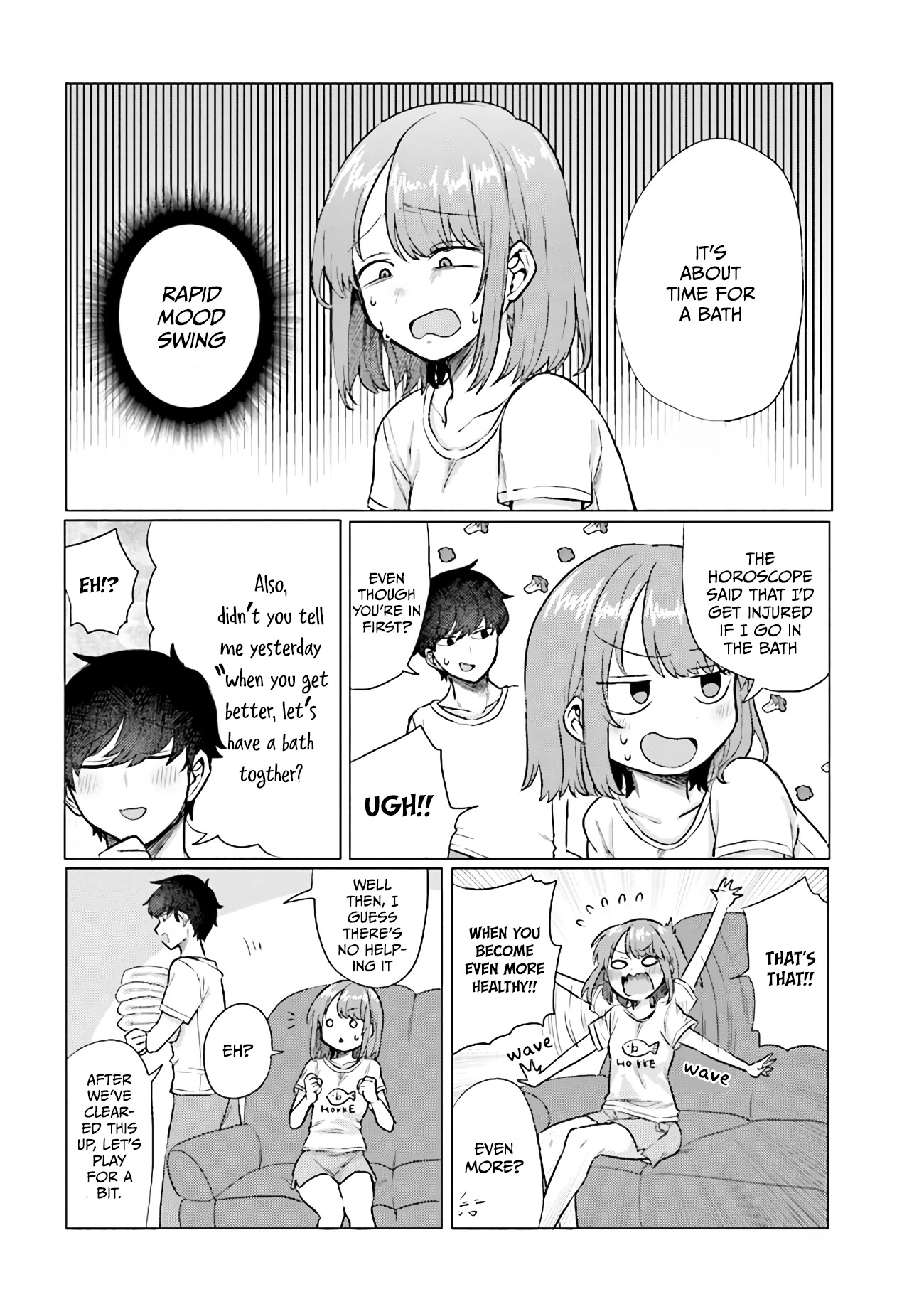 Girlfriend Who Absolutely Doesn’t Want to Take a Bath VS Boyfriend Who Absolutely Wants Her to Take a Bath Chapter 39 page 2 - Chapter 39: Sugoroku