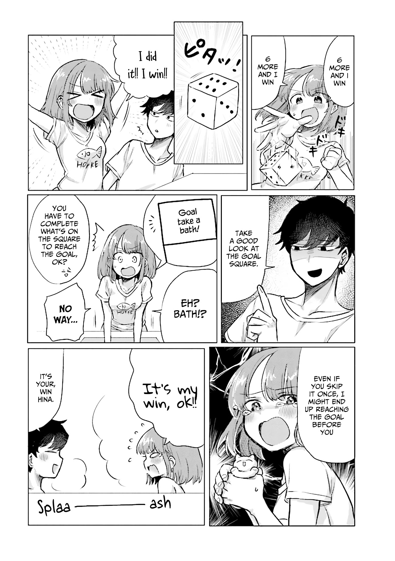 Girlfriend Who Absolutely Doesn’t Want to Take a Bath VS Boyfriend Who Absolutely Wants Her to Take a Bath Chapter 39 page 6 - Chapter 39: Sugoroku
