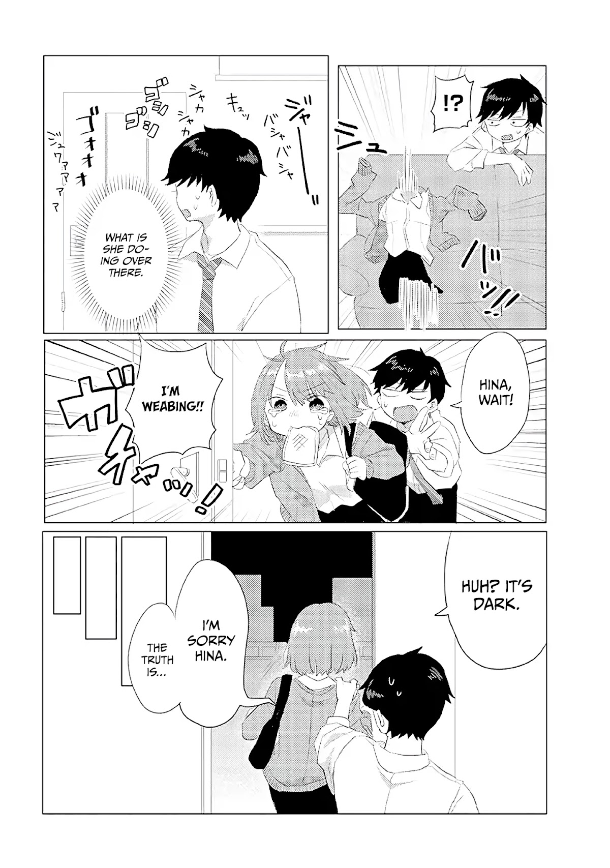 Girlfriend Who Absolutely Doesn’t Want to Take a Bath VS Boyfriend Who Absolutely Wants Her to Take a Bath Chapter 4 page 5 - Chapter 4: Clock