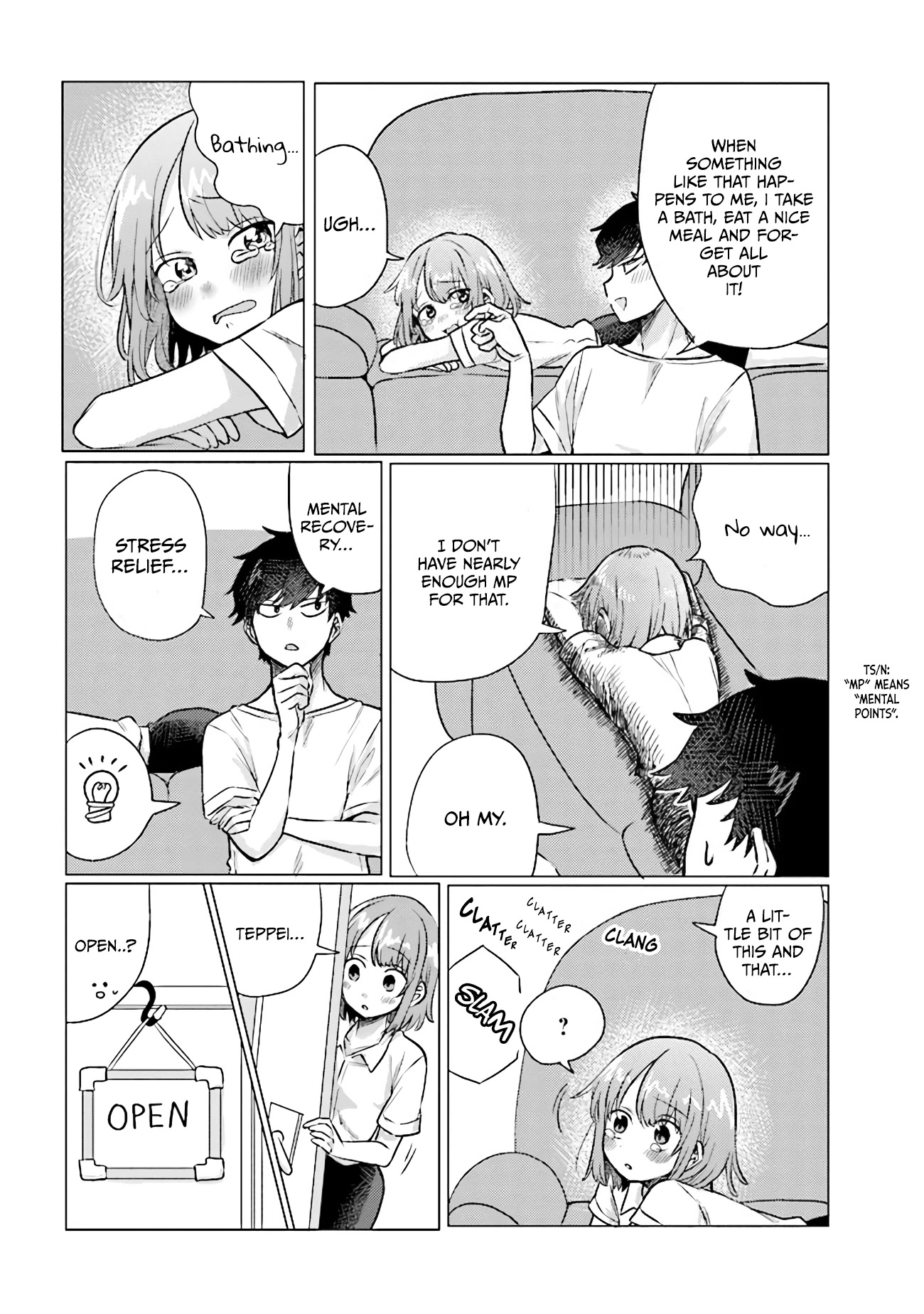 Girlfriend Who Absolutely Doesn’t Want to Take a Bath VS Boyfriend Who Absolutely Wants Her to Take a Bath Chapter 43 page 2 - Chapter 43: Bath-Bar