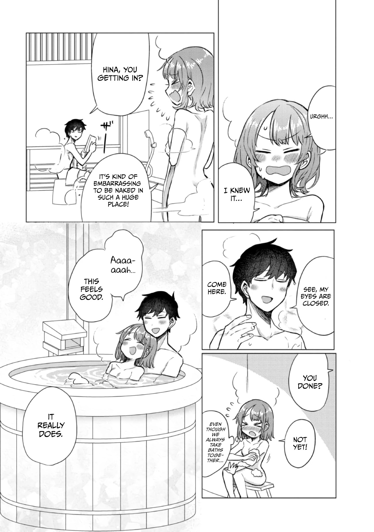 Girlfriend Who Absolutely Doesn’t Want to Take a Bath VS Boyfriend Who Absolutely Wants Her to Take a Bath Chapter 44 page 4 - Chapter 44: The Trip (First Part)