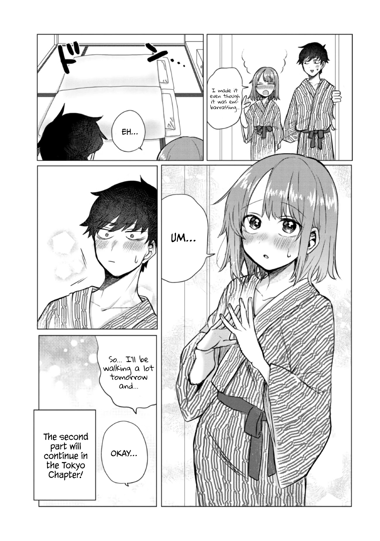 Girlfriend Who Absolutely Doesn’t Want to Take a Bath VS Boyfriend Who Absolutely Wants Her to Take a Bath Chapter 44 page 5 - Chapter 44: The Trip (First Part)