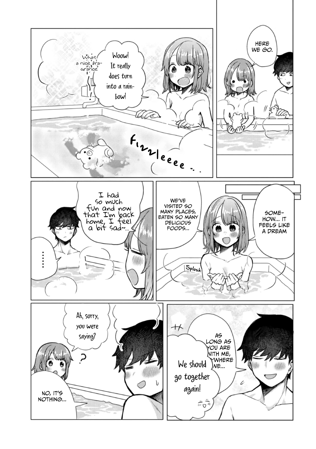 Girlfriend Who Absolutely Doesn’t Want to Take a Bath VS Boyfriend Who Absolutely Wants Her to Take a Bath Chapter 45 page 5 - Chapter 45: The Trip (Second Part)