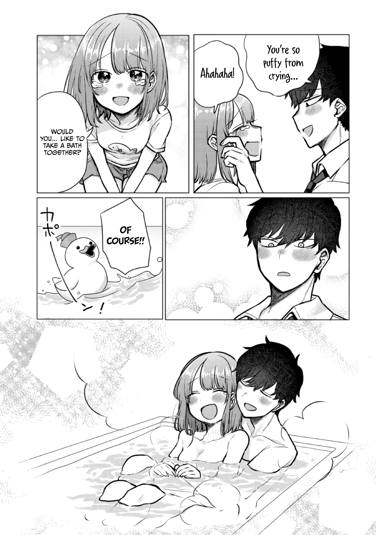 Girlfriend Who Absolutely Doesn’t Want to Take a Bath VS Boyfriend Who Absolutely Wants Her to Take a Bath Chapter 48 page 7 - Chapter 48: Confession
