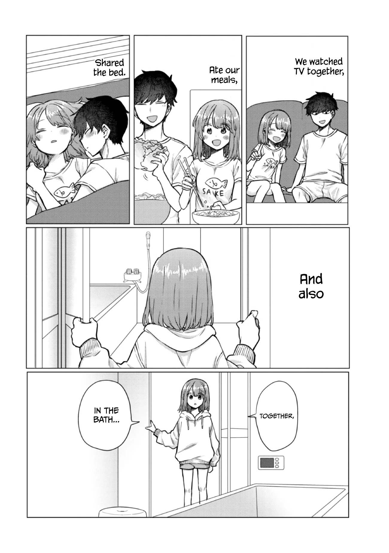 Girlfriend Who Absolutely Doesn’t Want to Take a Bath VS Boyfriend Who Absolutely Wants Her to Take a Bath Chapter 49 page 2 - Chapter 49: Moving Out [END]