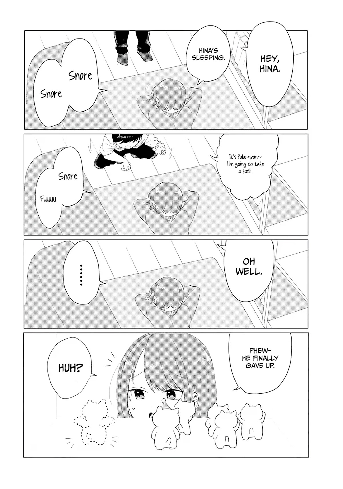 Girlfriend Who Absolutely Doesn’t Want to Take a Bath VS Boyfriend Who Absolutely Wants Her to Take a Bath Chapter 5 page 3 - Chapter 5: Figure
