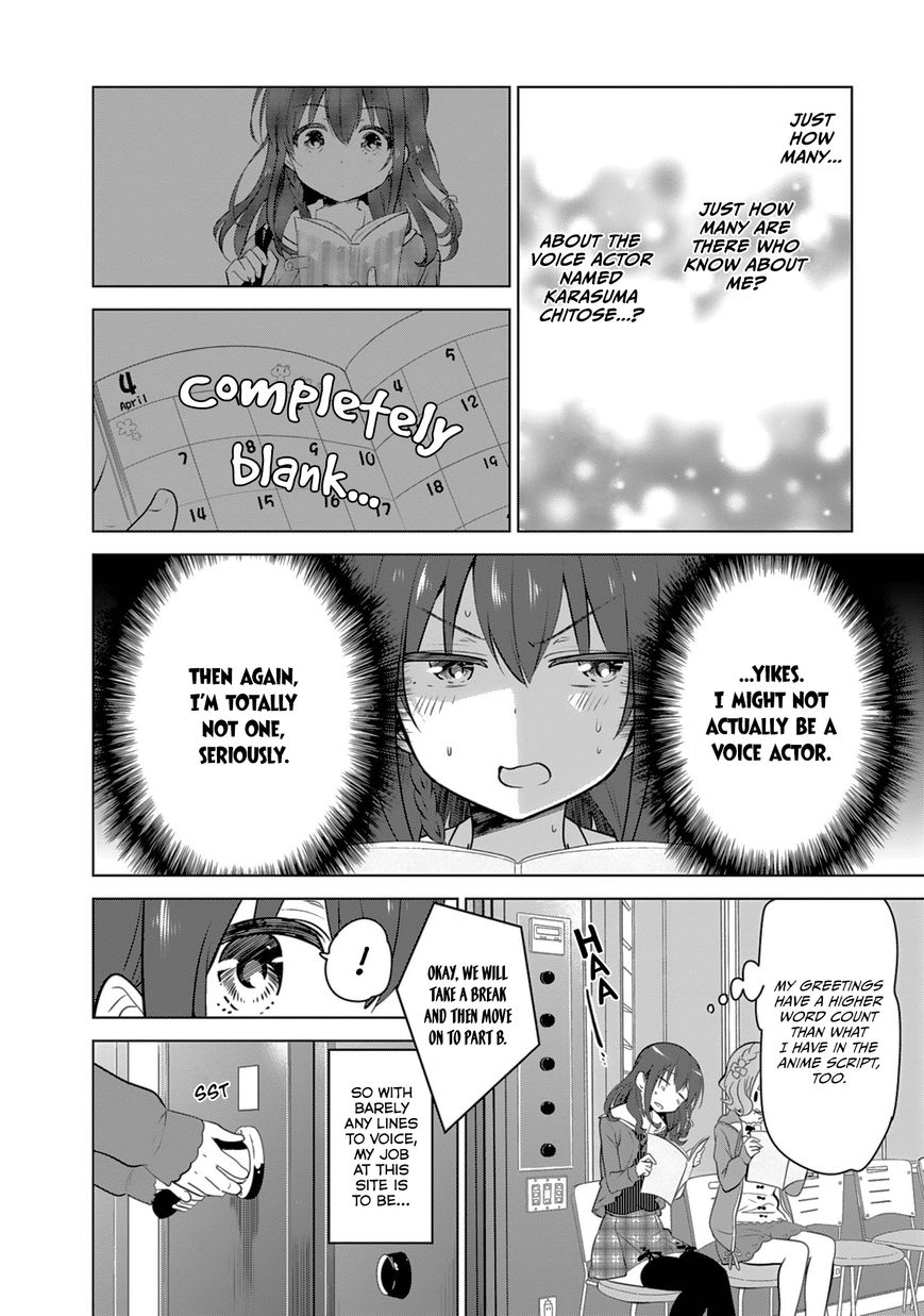 Girlish Number Chapter 1 page 17 - Chapter 1 : Karasuma Chitose and Her Voice Gig