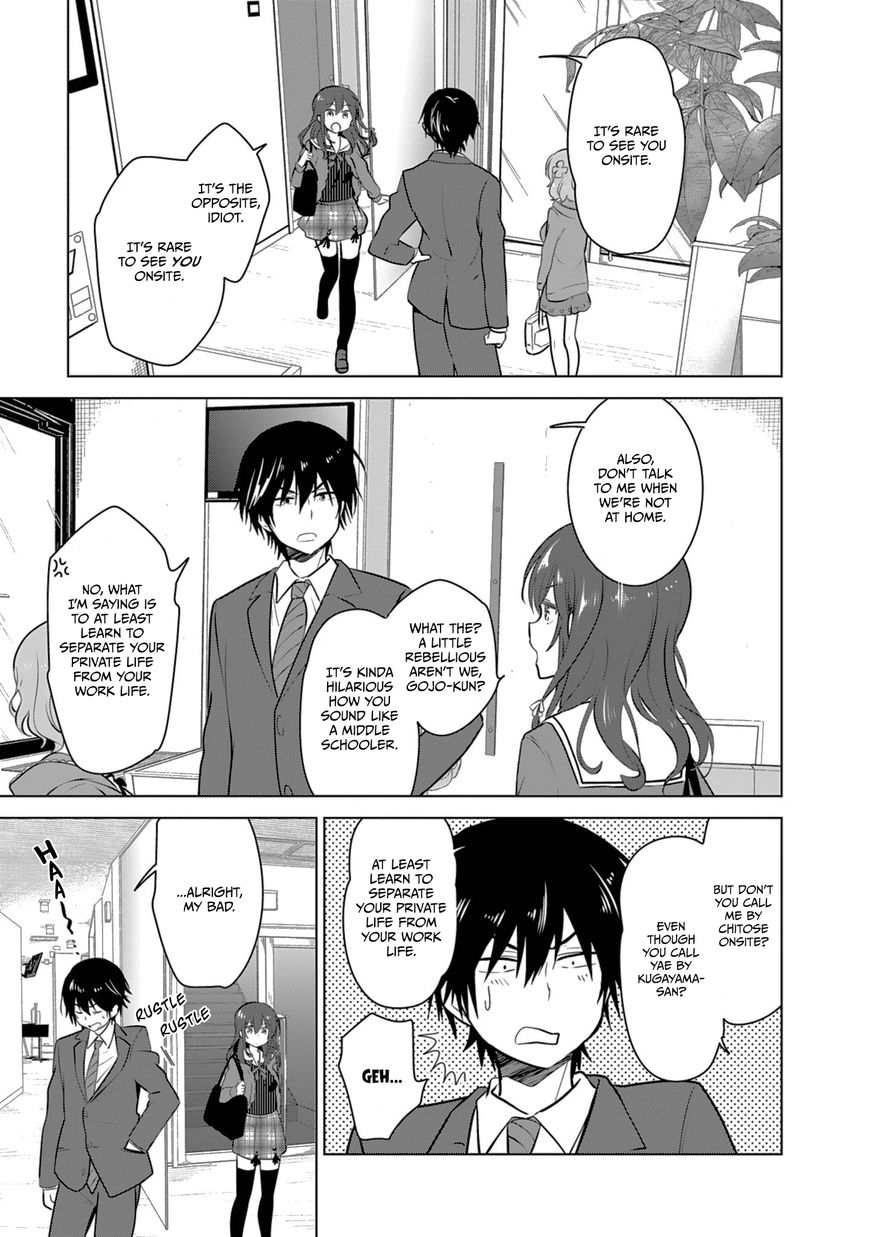 Girlish Number Chapter 1 page 22 - Chapter 1 : Karasuma Chitose and Her Voice Gig