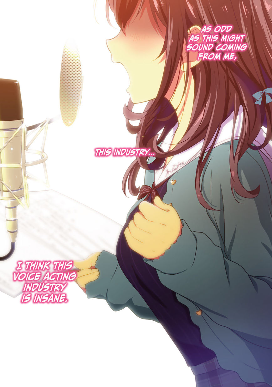 Girlish Number Chapter 1 page 3 - Chapter 1 : Karasuma Chitose and Her Voice Gig