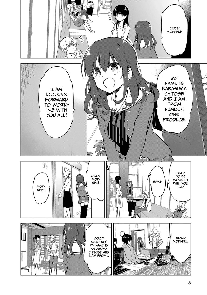 Girlish Number Chapter 1 page 9 - Chapter 1 : Karasuma Chitose and Her Voice Gig