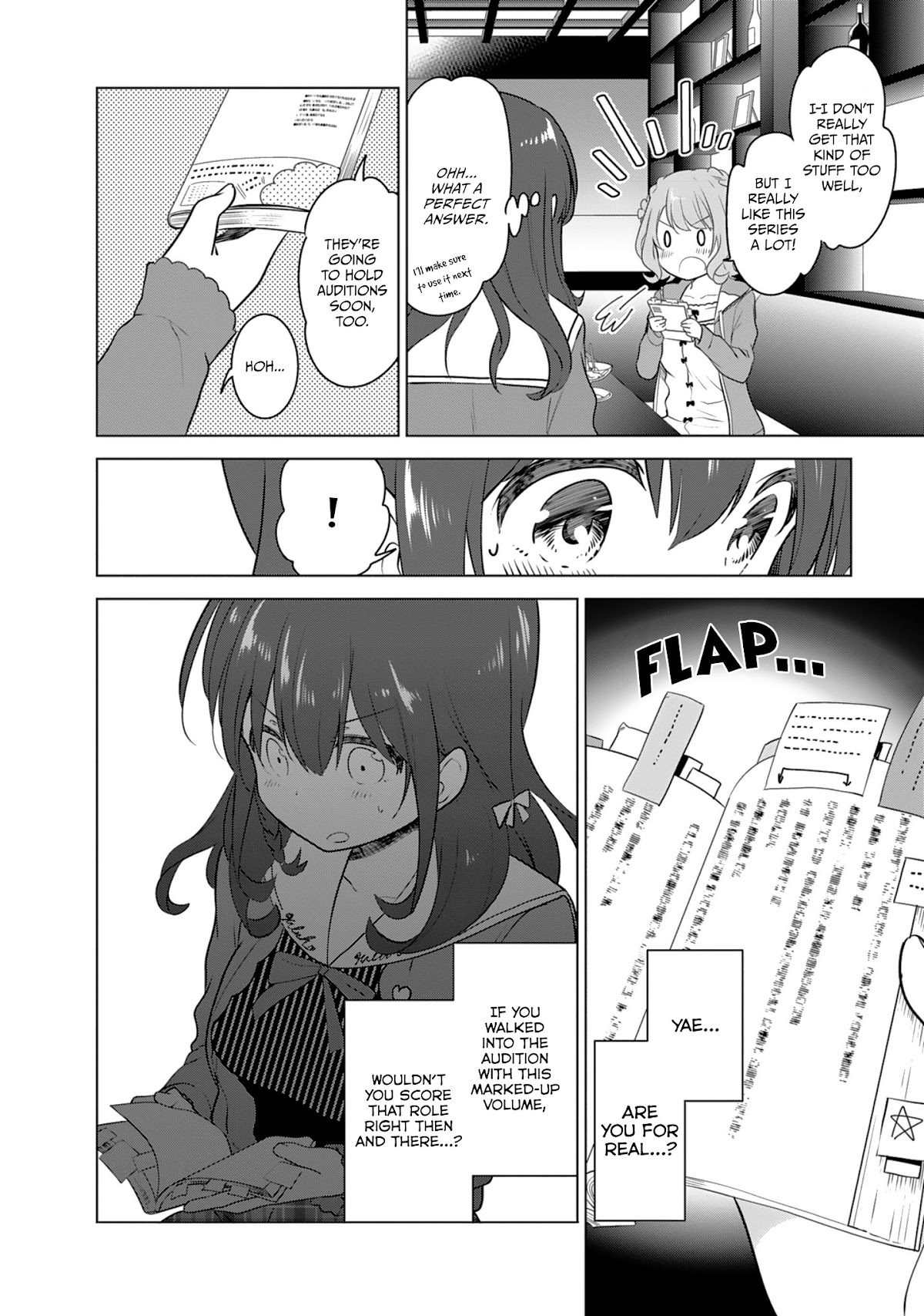 Girlish Number Chapter 2 page 10 - Chapter 2 : A Dreaming Chitose and The Bitter Reality