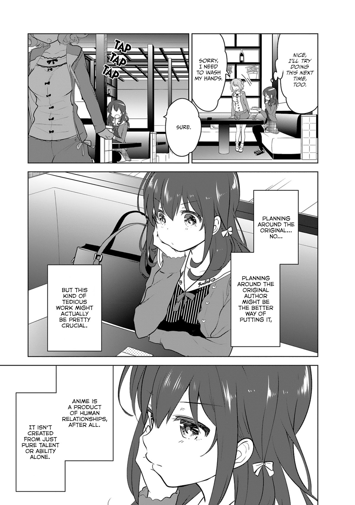 Girlish Number Chapter 2 page 11 - Chapter 2 : A Dreaming Chitose and The Bitter Reality
