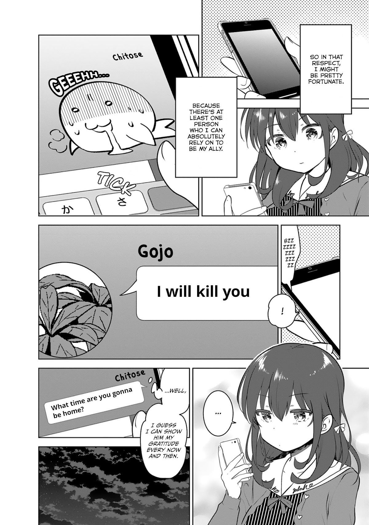 Girlish Number Chapter 2 page 12 - Chapter 2 : A Dreaming Chitose and The Bitter Reality