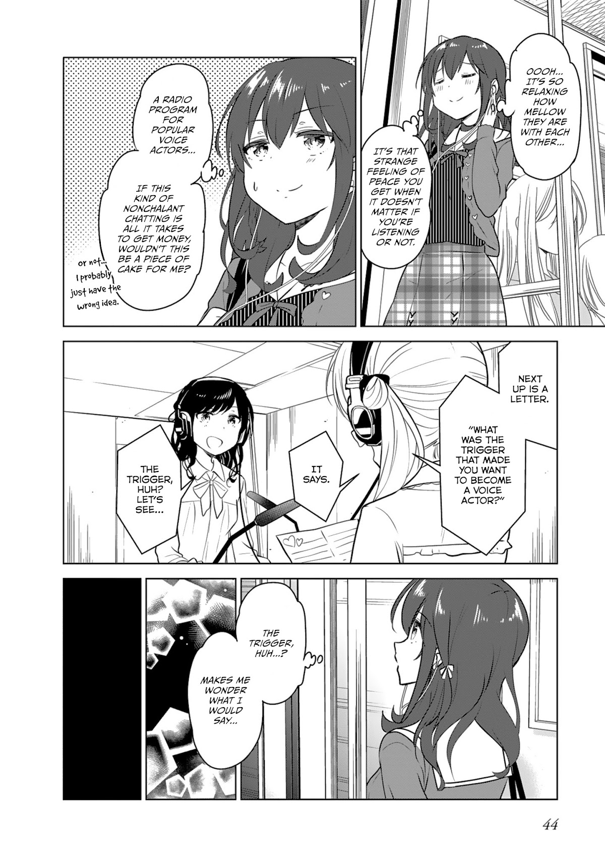 Girlish Number Chapter 2 page 14 - Chapter 2 : A Dreaming Chitose and The Bitter Reality
