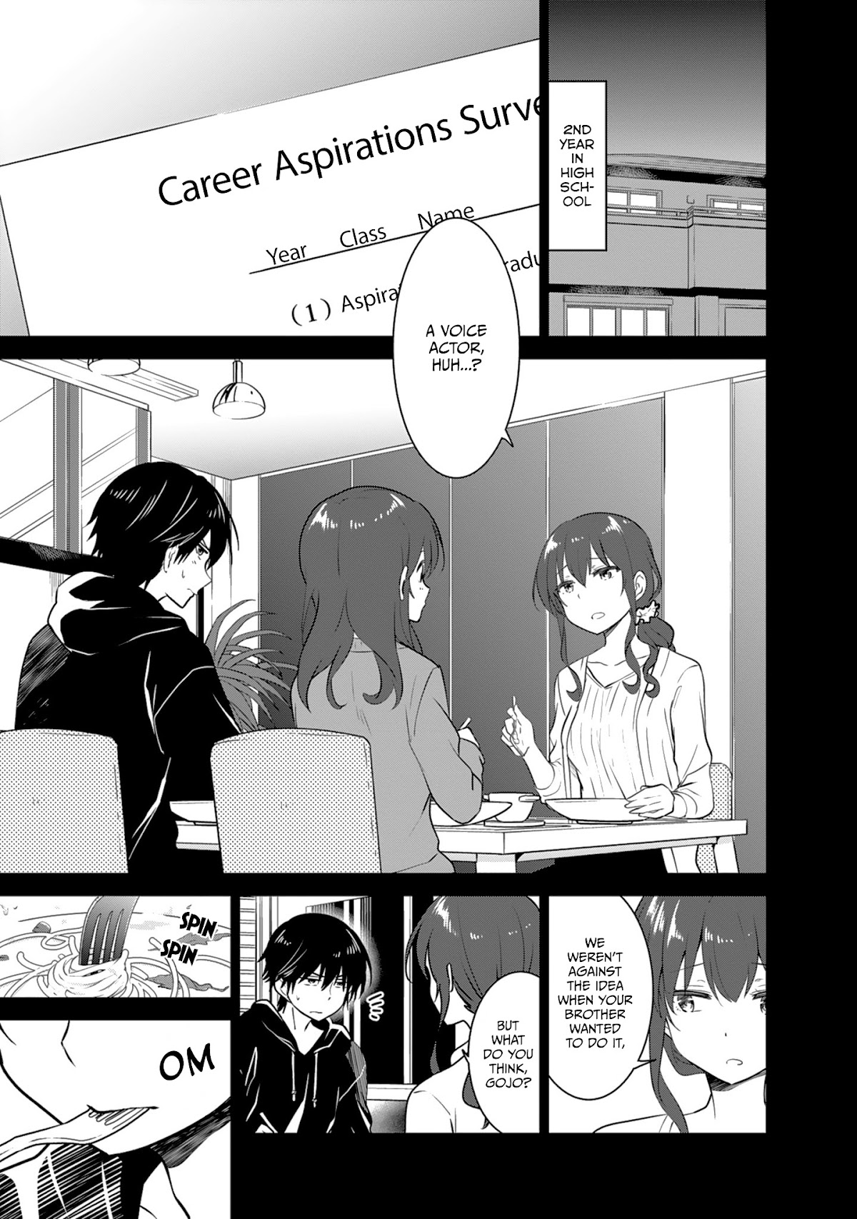 Girlish Number Chapter 2 page 15 - Chapter 2 : A Dreaming Chitose and The Bitter Reality