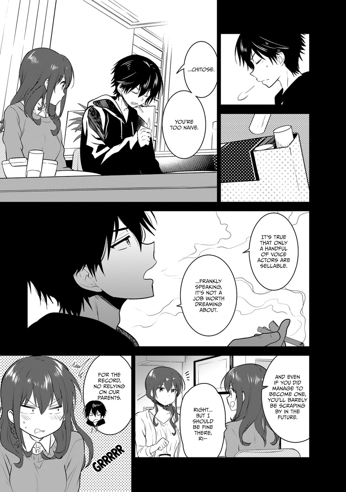 Girlish Number Chapter 2 page 19 - Chapter 2 : A Dreaming Chitose and The Bitter Reality