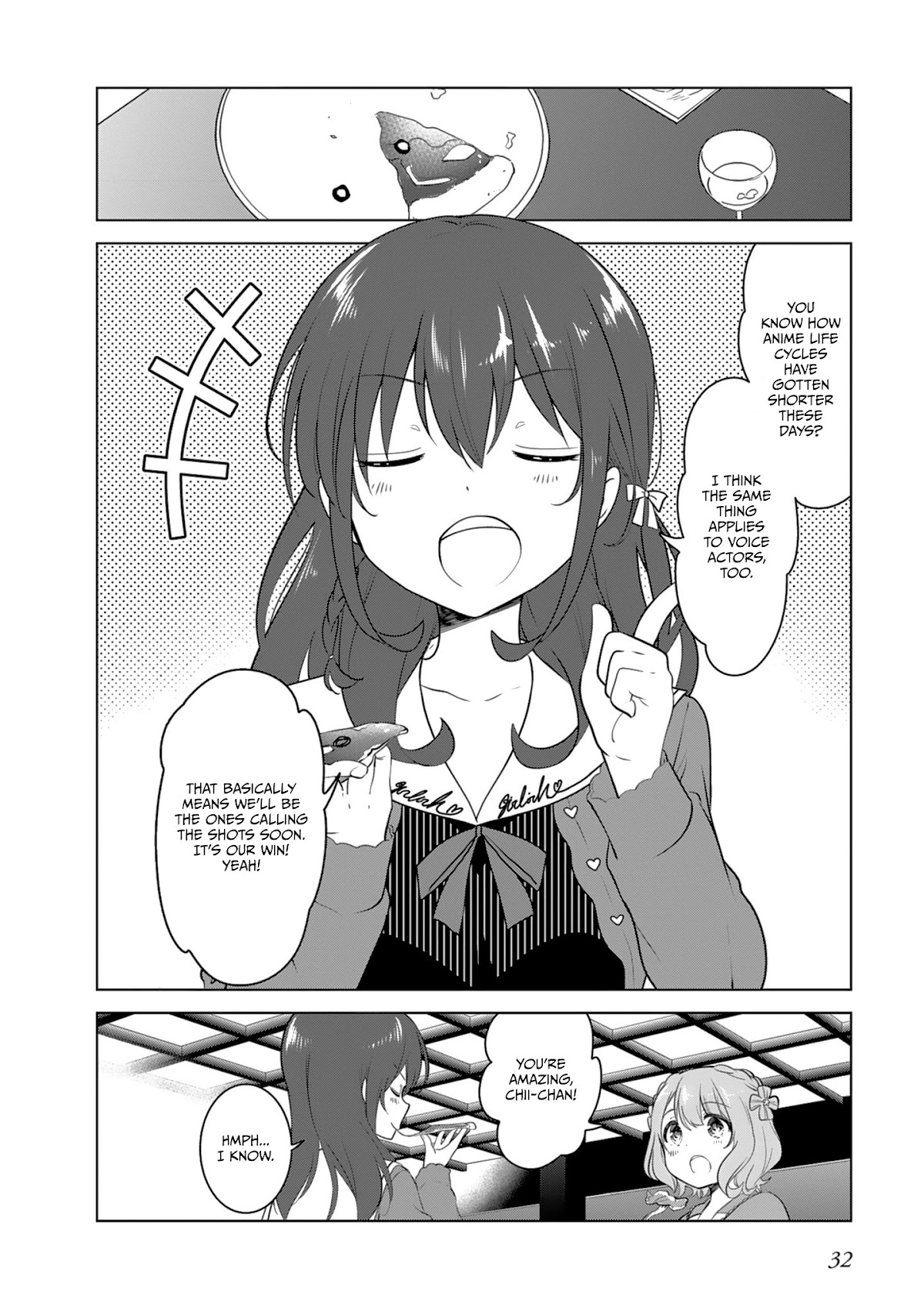 Girlish Number Chapter 2 page 2 - Chapter 2 : A Dreaming Chitose and The Bitter Reality