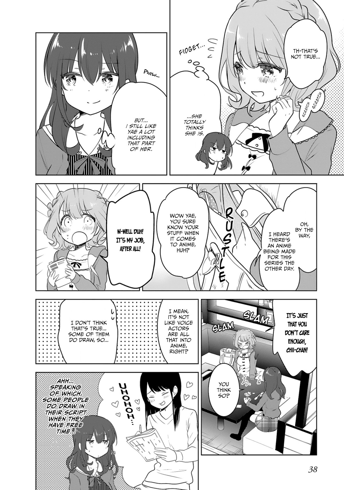 Girlish Number Chapter 2 page 8 - Chapter 2 : A Dreaming Chitose and The Bitter Reality