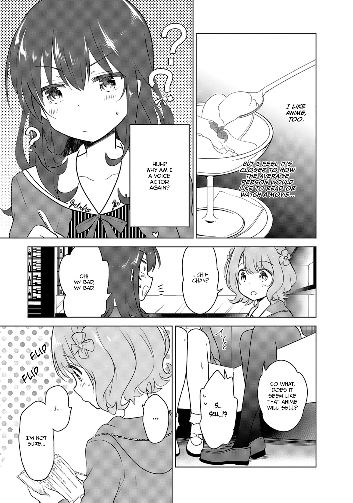 Girlish Number Chapter 2 page 9 - Chapter 2 : A Dreaming Chitose and The Bitter Reality