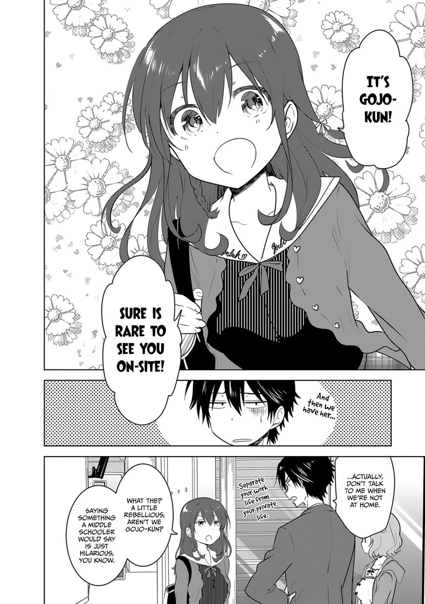 Girlish Number Chapter 3 page 14 - Chapter 3 : A Cheeky Chitose and a Sighing Gojo