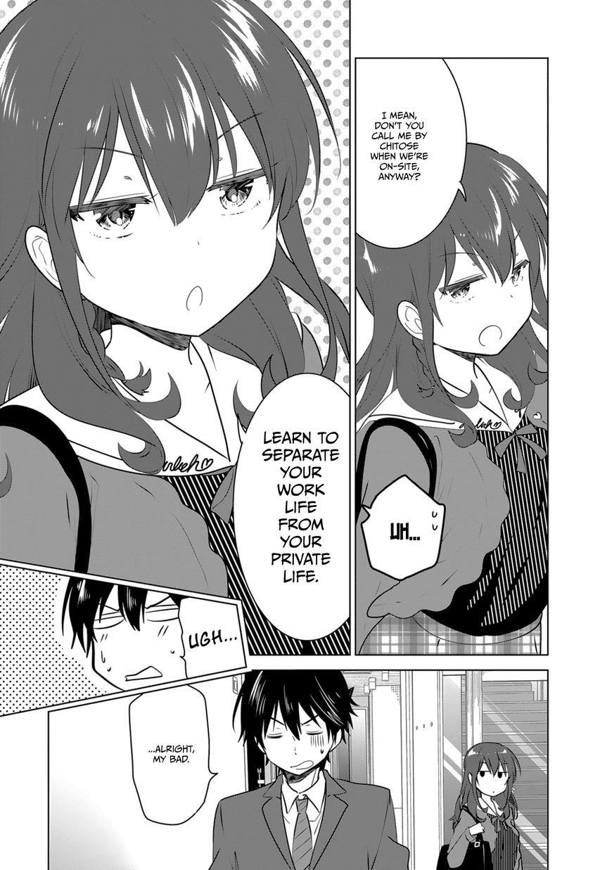 Girlish Number Chapter 3 page 15 - Chapter 3 : A Cheeky Chitose and a Sighing Gojo