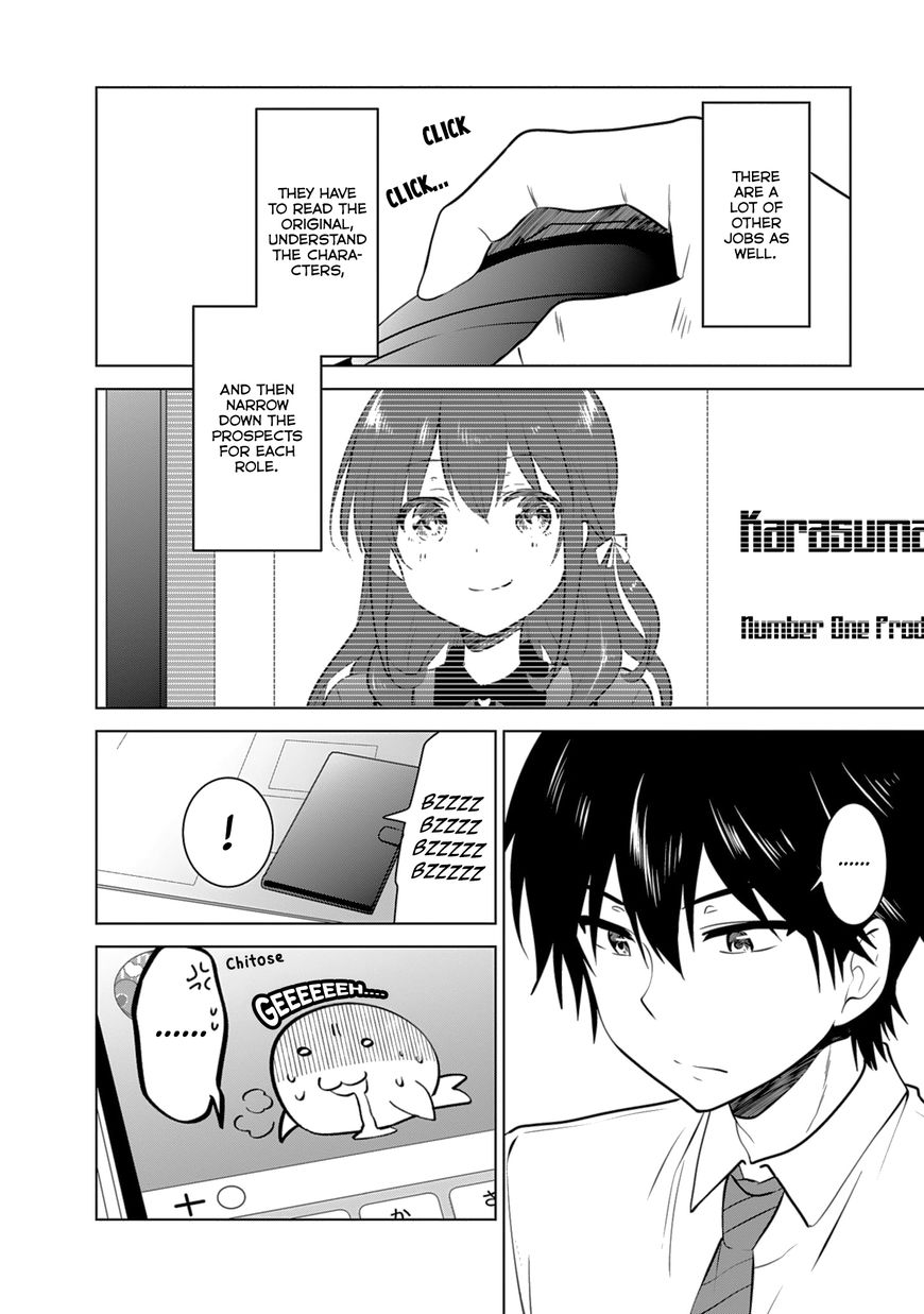 Girlish Number Chapter 3 page 18 - Chapter 3 : A Cheeky Chitose and a Sighing Gojo