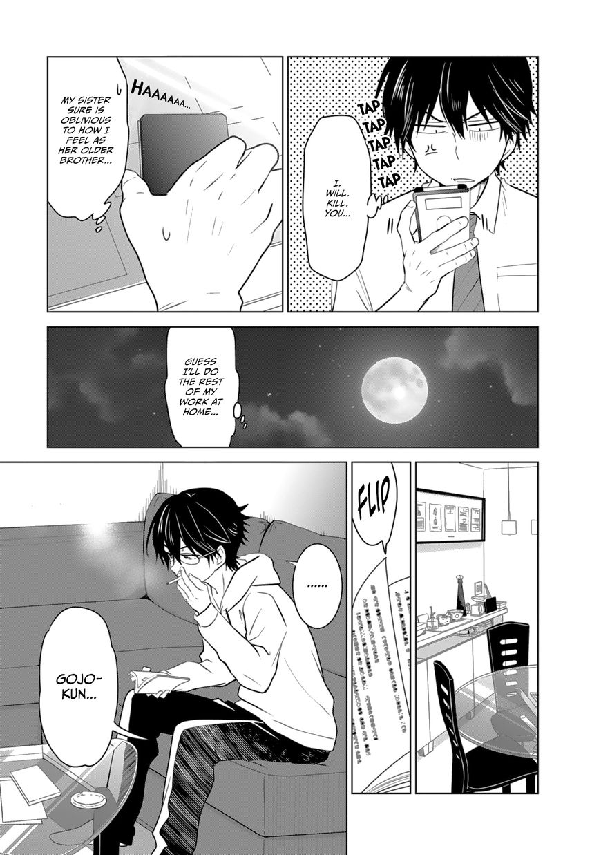 Girlish Number Chapter 3 page 19 - Chapter 3 : A Cheeky Chitose and a Sighing Gojo