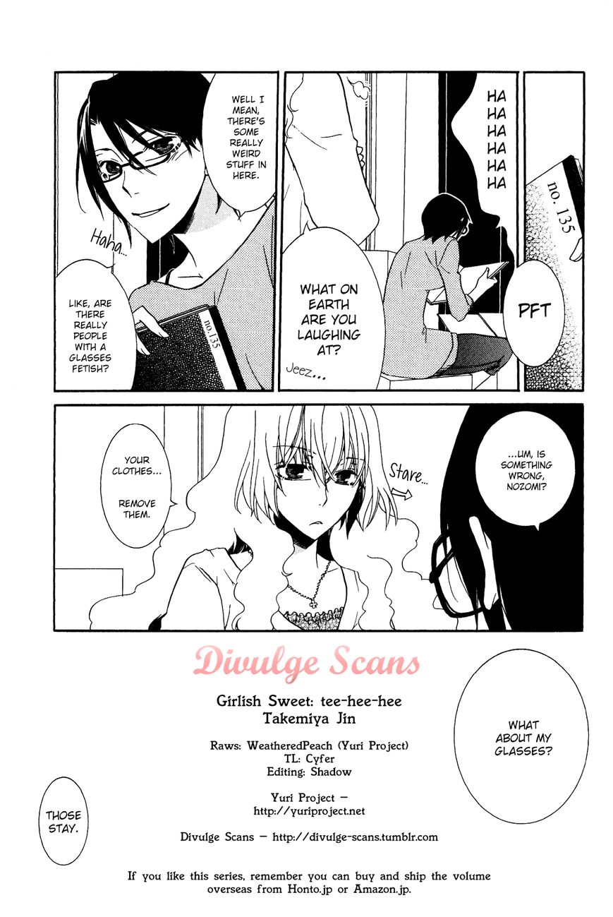 Girlish Sweet: Atashi no Kanojo Chapter 11 page 7 - Chapter 11 : tee-hee-hee