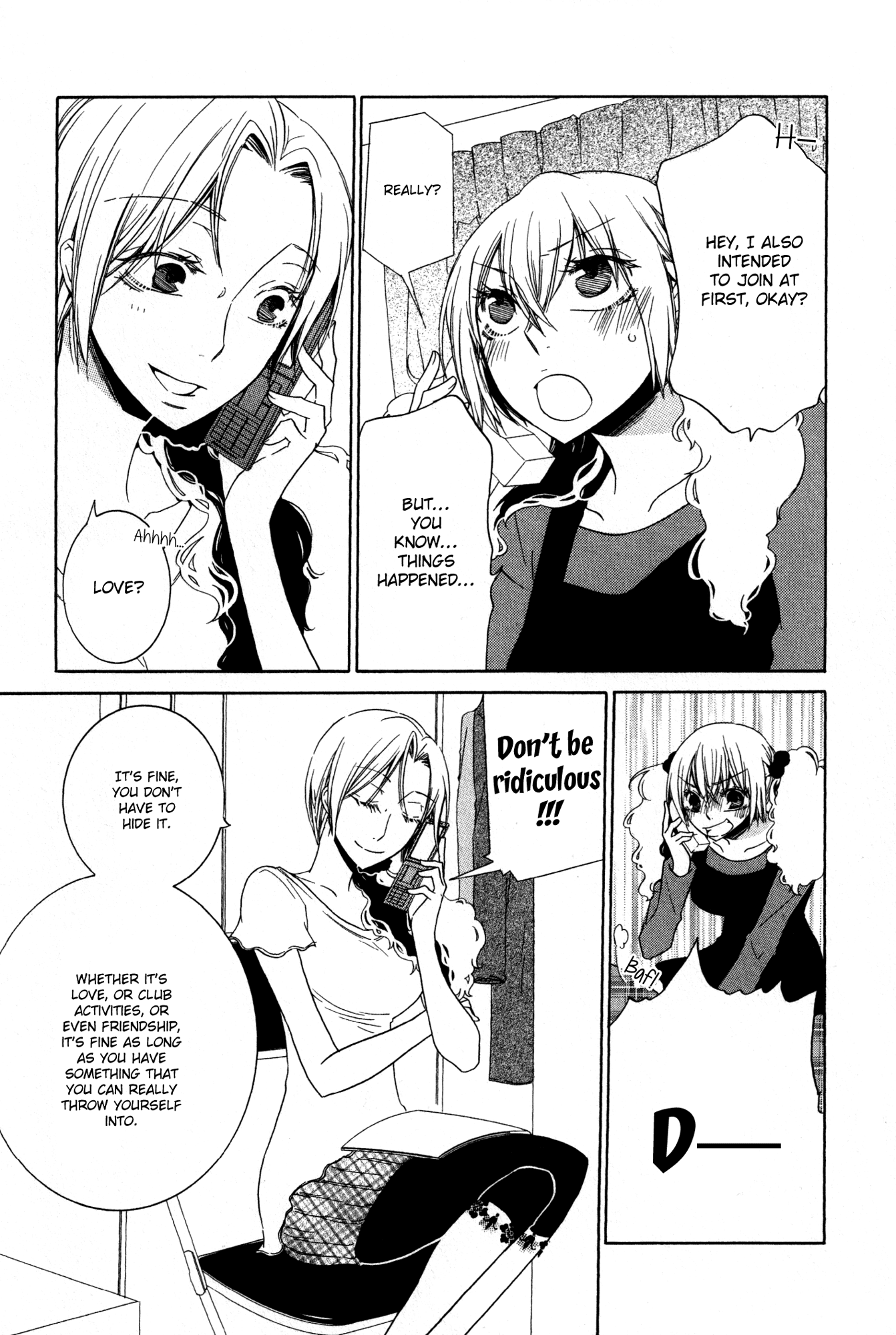 Girlish Sweet: Atashi no Kanojo Chapter 14.2 page 5 - Chapter 14 v2 : Happiness