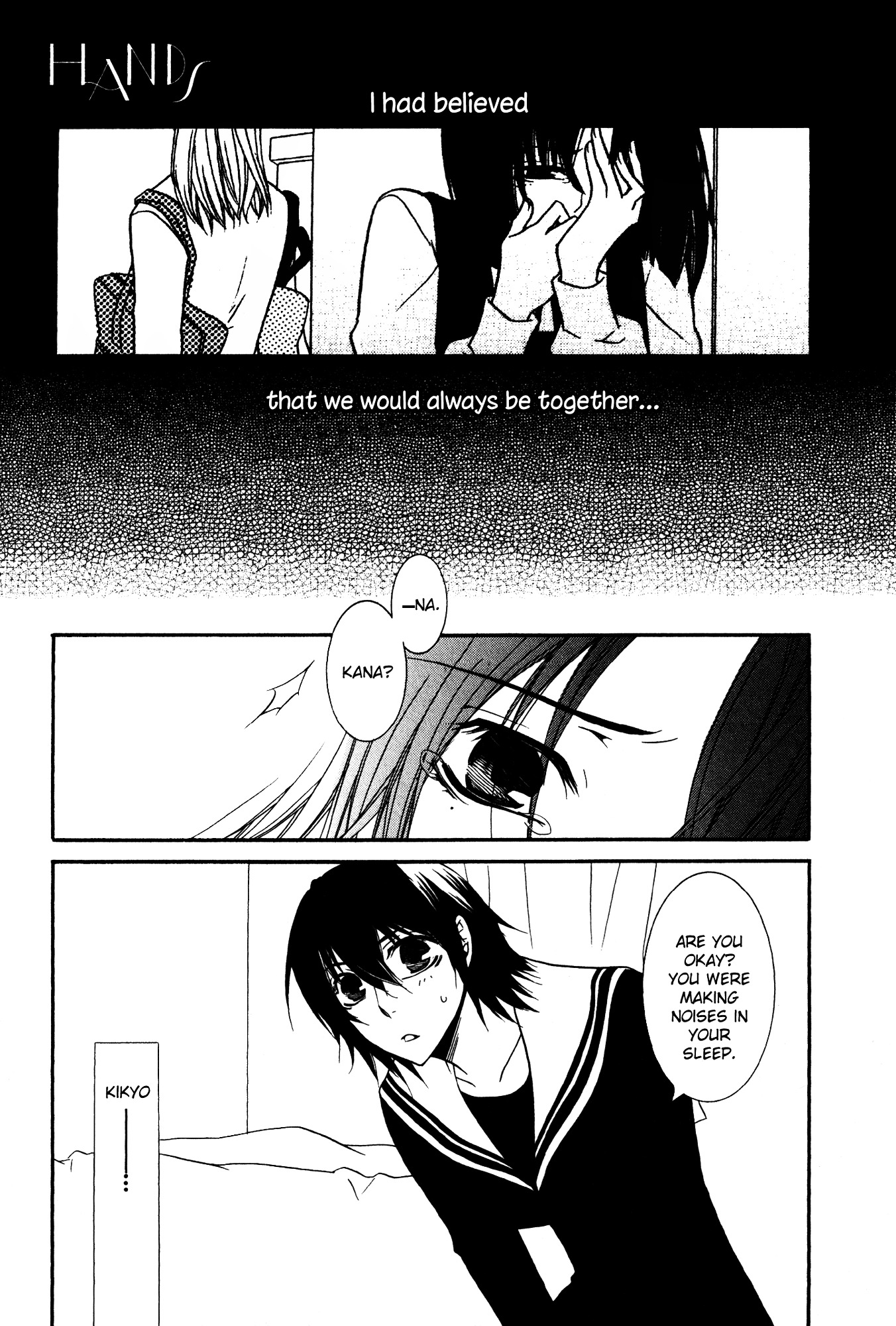 Girlish Sweet: Atashi no Kanojo Chapter 8 page 1 - Chapter 8 : Hands