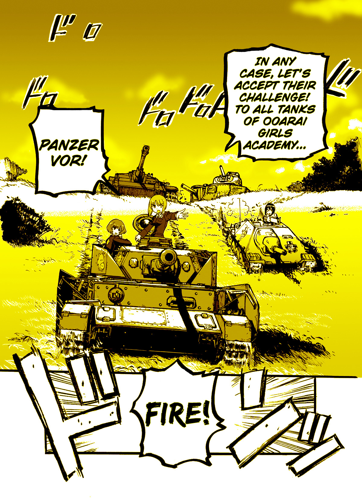 GirlPan vs SeraJuu Chapter 0 page 7 - Chapter 0 : GirlPan vs SaraJuu [one-shot]