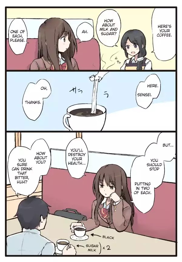 Girls à la carte Chapter 1 page 4 - Chapter 1: Sensei And A Girl's Immorality Love Comedy