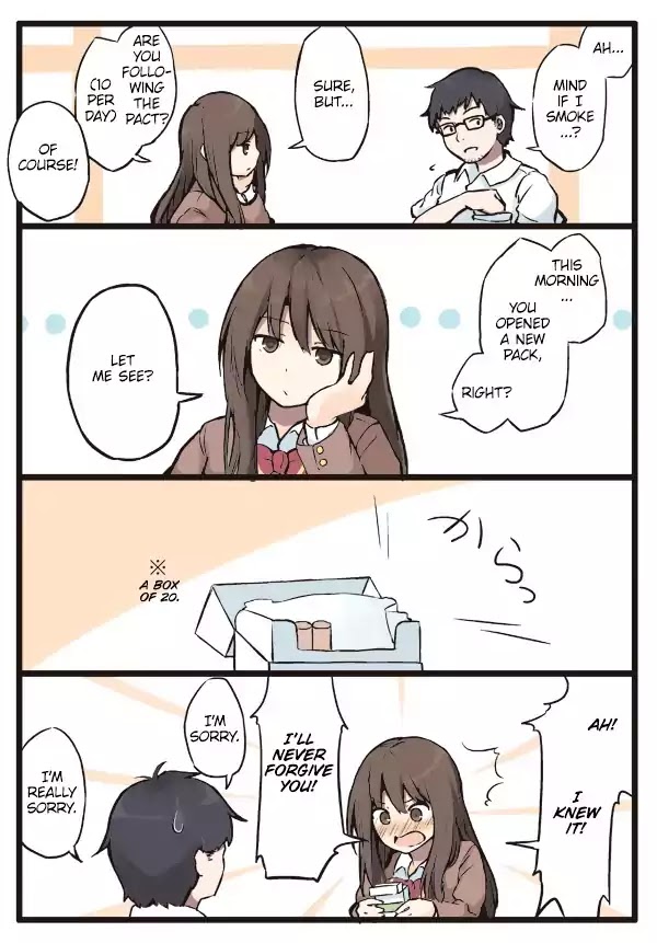 Girls à la carte Chapter 1 page 5 - Chapter 1: Sensei And A Girl's Immorality Love Comedy