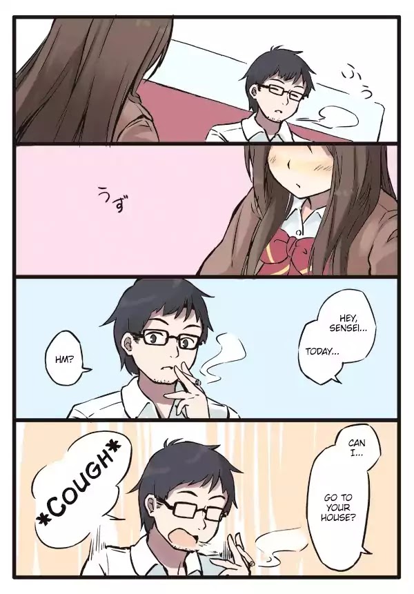Girls à la carte Chapter 1 page 6 - Chapter 1: Sensei And A Girl's Immorality Love Comedy