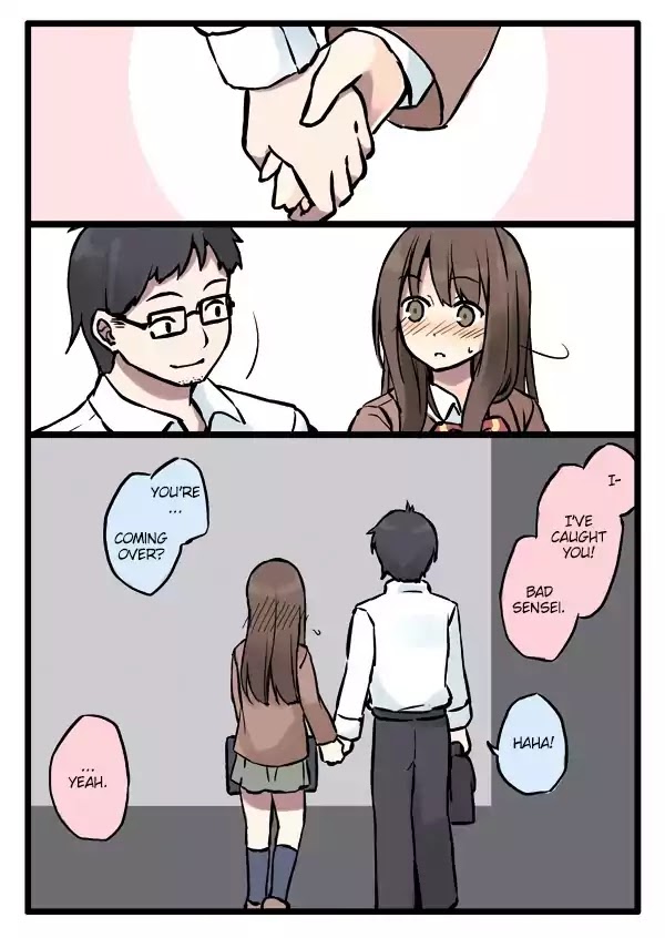 Girls à la carte Chapter 1 page 9 - Chapter 1: Sensei And A Girl's Immorality Love Comedy