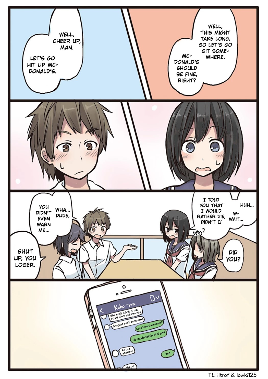 Girls à la carte Chapter 11 page 3 - Chapter 11: How to reignite the spark